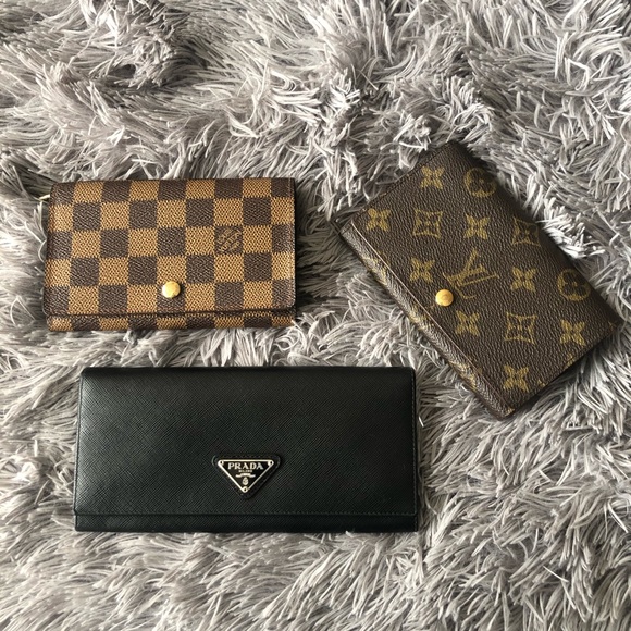 Prada Black Saffiano Plaque Long Wallet - Picture 9 of 12